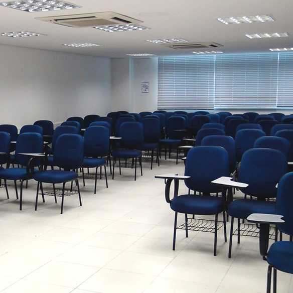 Sala de aula presencial do preparat�rio OAB